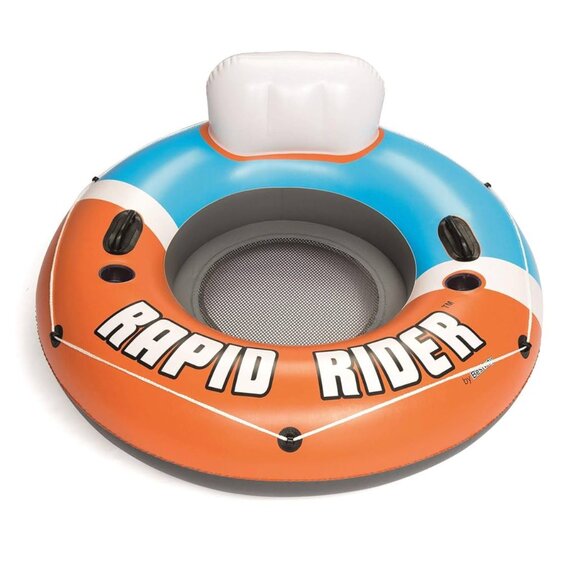 Bestway CoolerZ Rapid Rider Inflatable Blow Up Pool Chair Tube NEW IN BOX - Picture 3 of 8